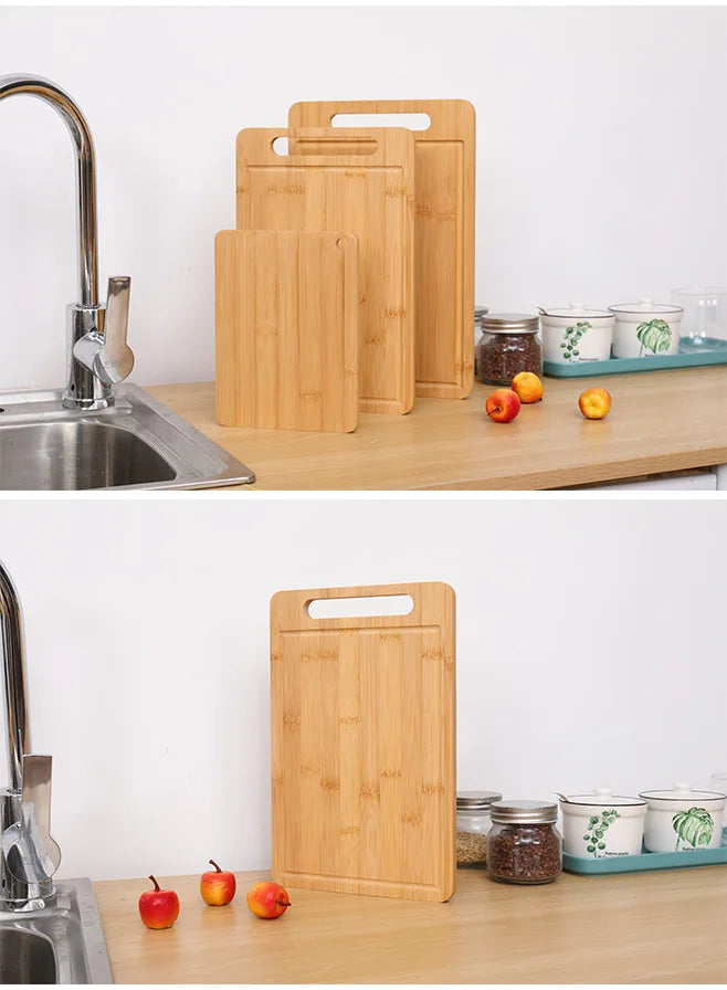Double-Sided Moso Bamboo Cutting Board